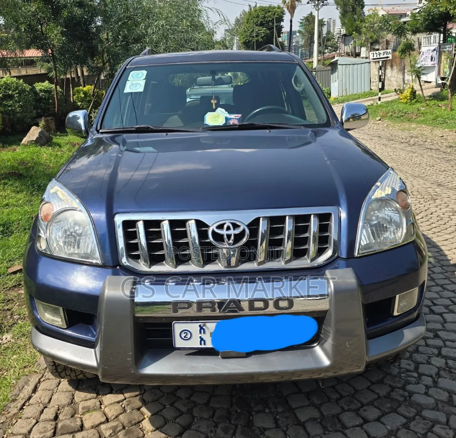 Toyota Land Cruiser Prado 2007 Gray