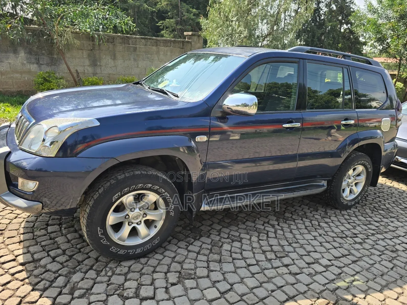Toyota Land Cruiser Prado 2007 Gray