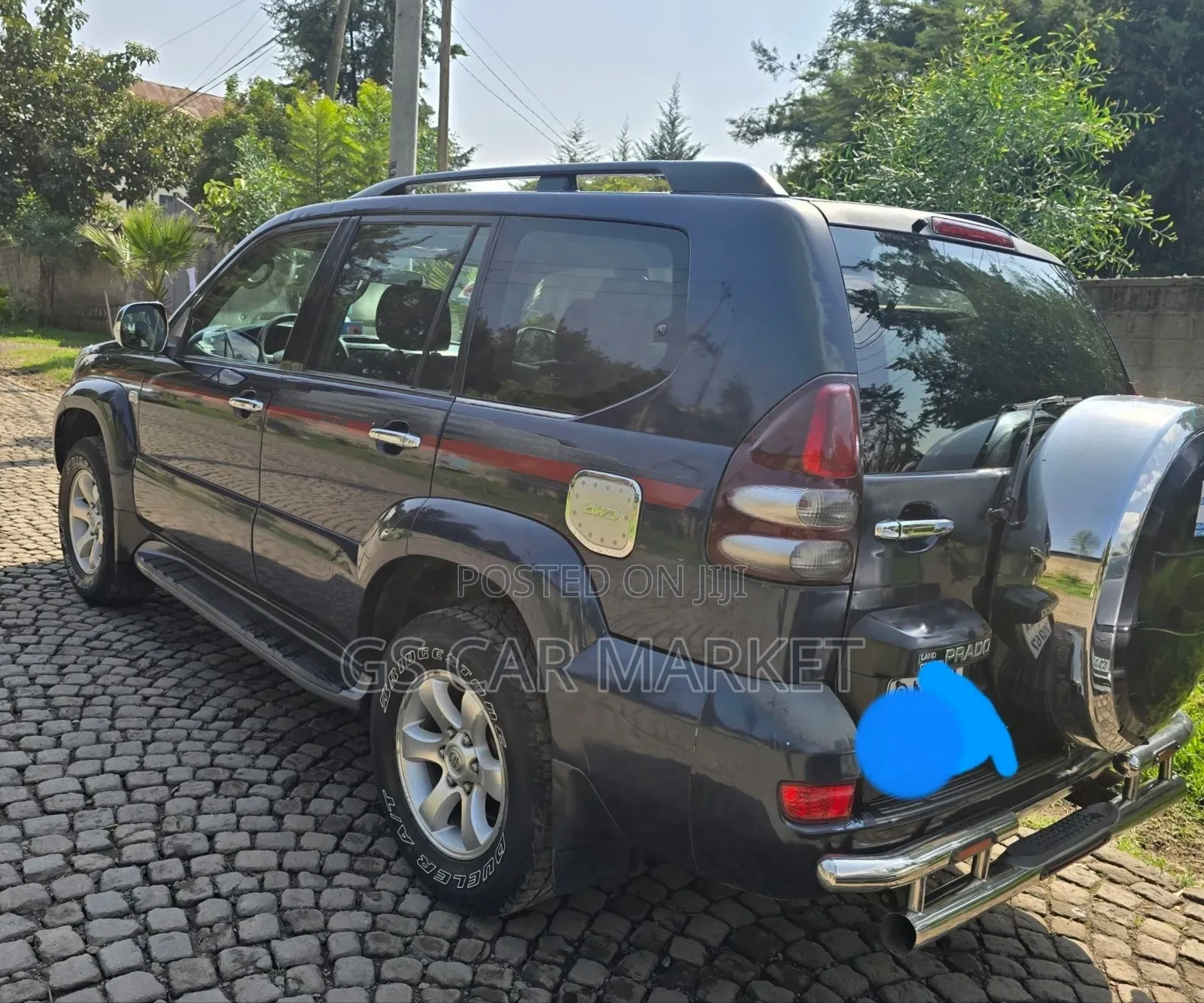 Toyota Land Cruiser Prado 2007 Gray