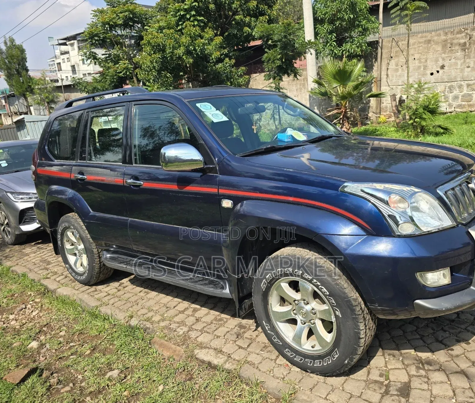 Toyota Land Cruiser Prado 2007 Gray