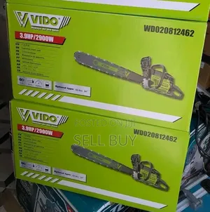 ቪዶ (VIDO) 24" ፕሮፌሽናል የቤንዚን የዛፍ መቁረጫ ማሽን (Chainsaw 62cc / 3.9HP)
