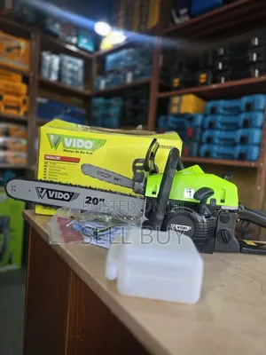 ቪዶ (VIDO) 20" ፕሮፌሽናል የቤንዚን የዛፍ መቁረጫ ማሽን (Chainsaw 54.5cc / 2.9HP)