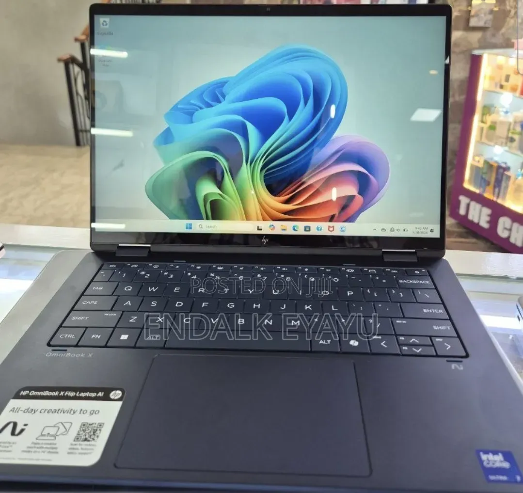 New Laptop HP OmniBook X Flip 14" 16GB Intel Core Ultra 7 SSD 1T