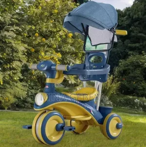 Baby Musical Tricycle With Parent Handle