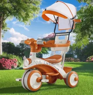 Baby Musical Tricycle With Parent Handle