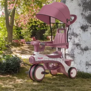 Baby Musical Tricycle With Parent Handle