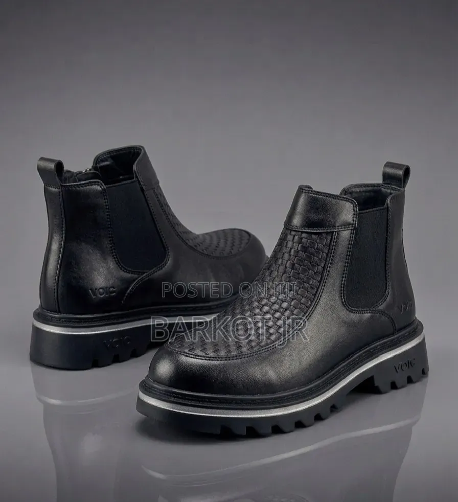Men's Premium Casual Ankle Boots (Side Zipped)