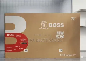 BOSS 75 Inch Smart TV – Big Screen Entertainment