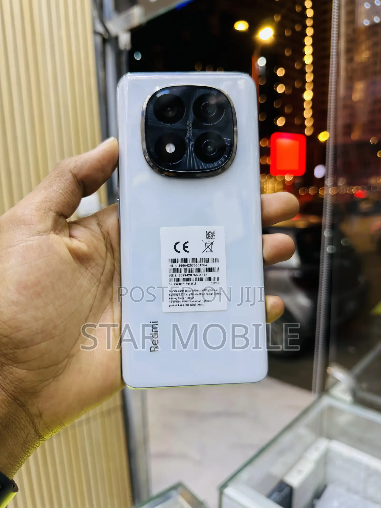 New Xiaomi Redmi Note 14 Pro+ 512 GB White