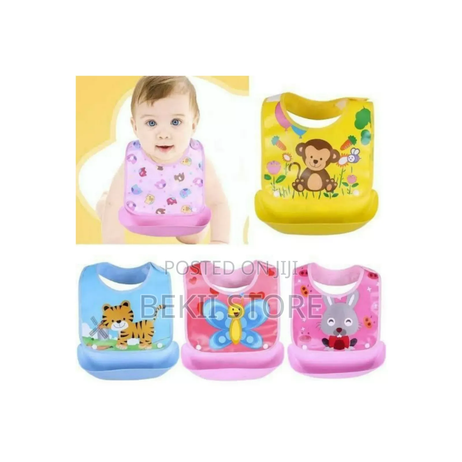 Baby Saliva Bag / Baby Bib ልጆች ሲመገቡ የምንጠቀምበት