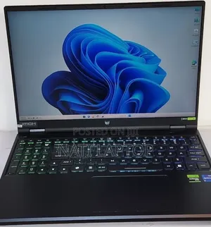 New Laptop Acer Predator Helios Neo 16 16GB Intel Core i9 SSD 1T