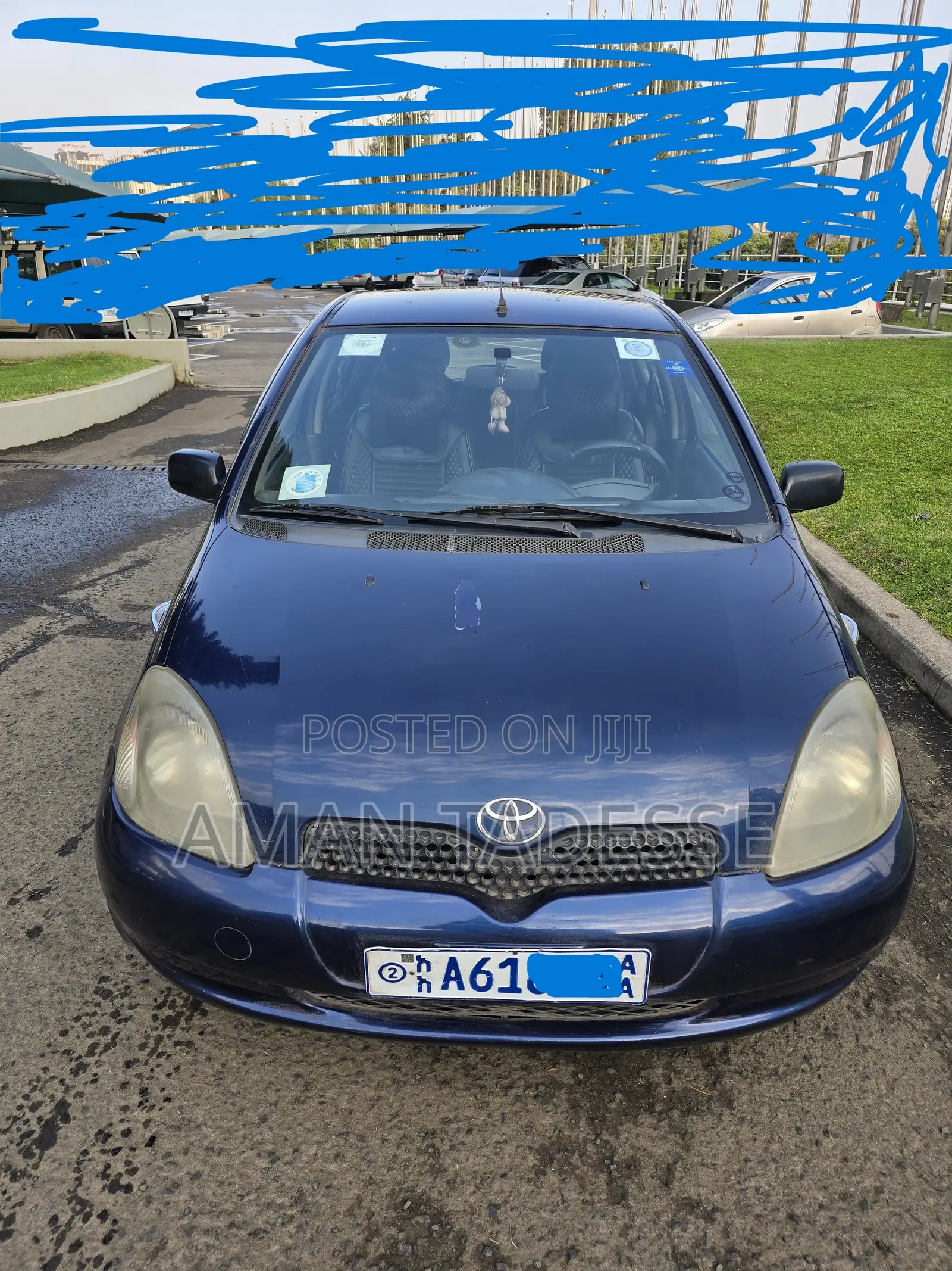 Toyota Yaris 2003 Blue