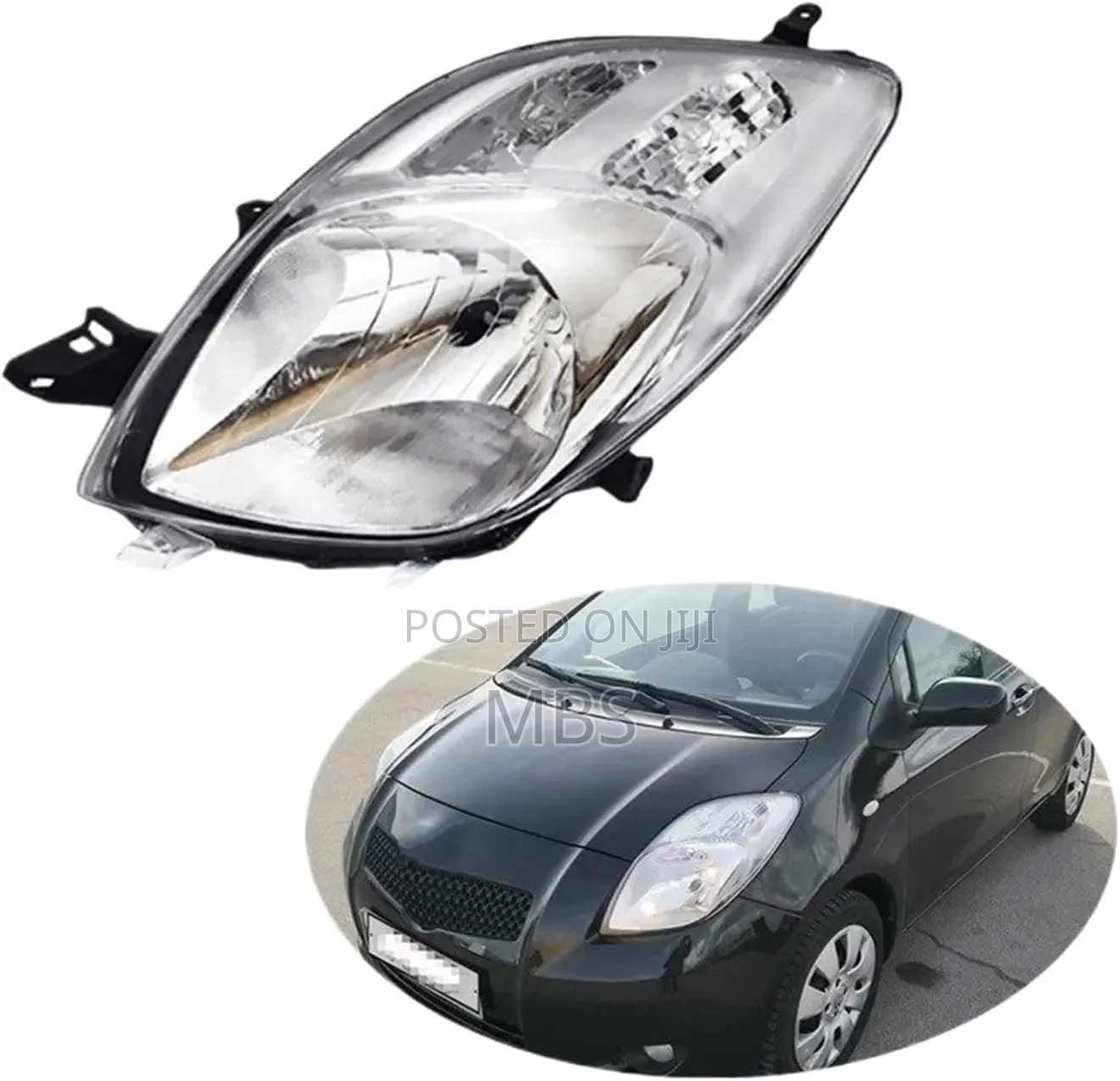 Toyota Yeris HedLanp New Original