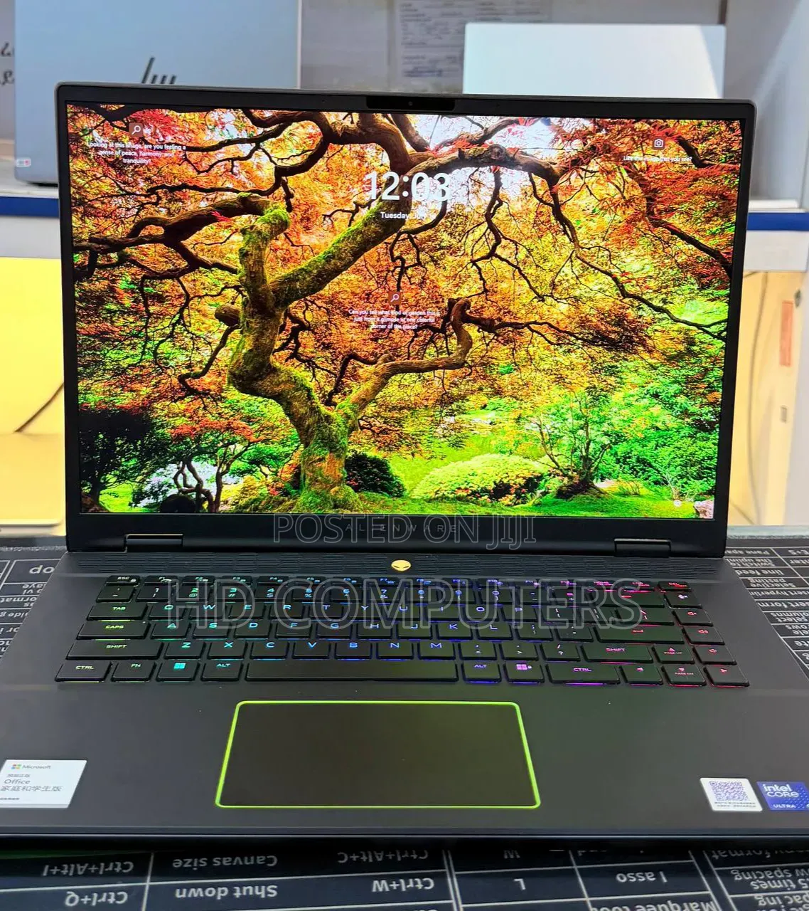 New Laptop Alienware M15 r3 16GB Intel Core Ultra 7 SSD 1T