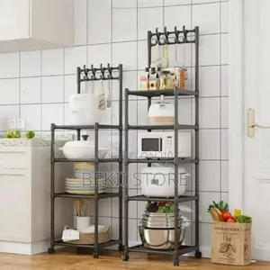 5 ደረጃ ያለው መደርደሪያ Hook Storage Rack