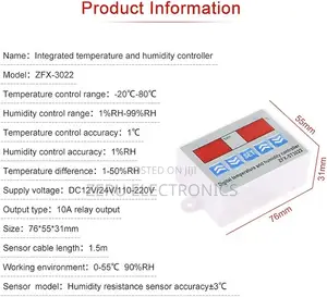 Temperature Controller ST3022 24V