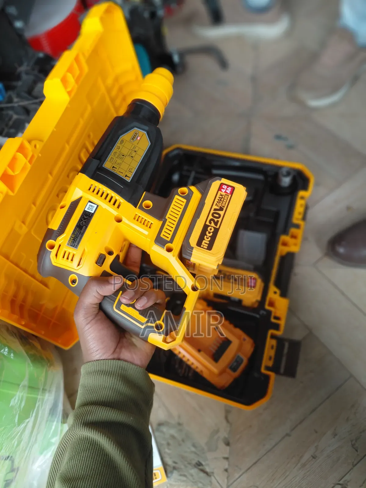 Rechargeable Hummer Drill 20V Ingco