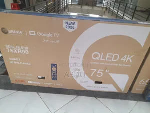 Bravia Smart Qled Googel TV 75 Inch Uhd Framless 2026 Quality