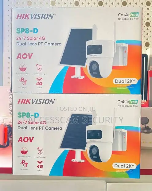 Hikvision SP8-D Solar 4G Dual-Lens PT