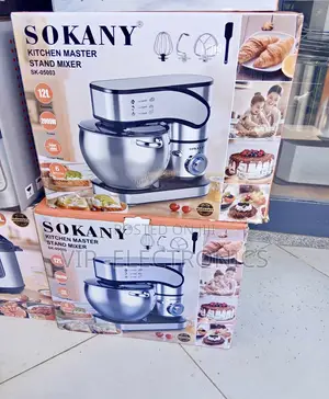SOKANY Kitchen Master Stand Mixer 12-Liter 2000W