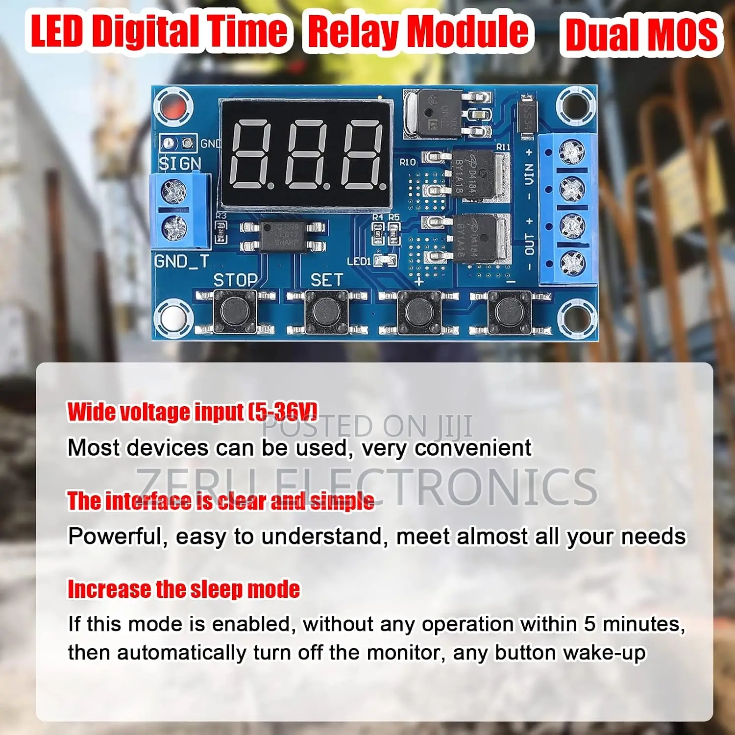 Dual Mos Timer Module