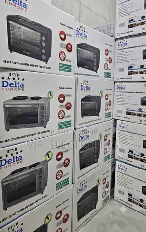 Delta Mini Oven 48L Electric Toaster Oven With Dual Hot Plates