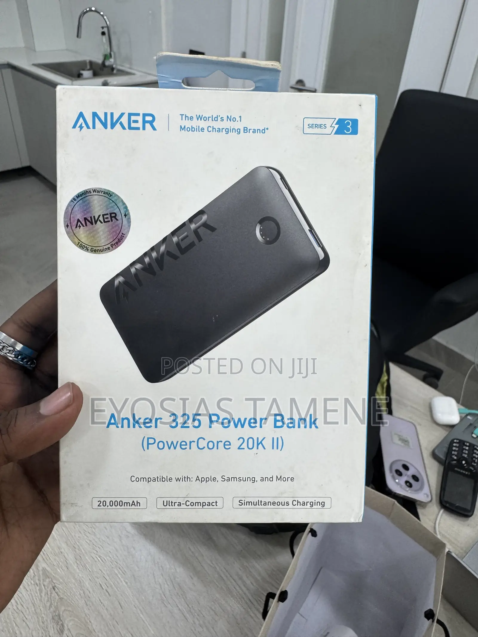Anker Powerbank 20,000 mAh
