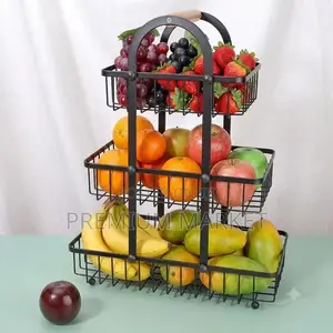3 Tier Fruits Basket የአትክልት መደርደሪያ