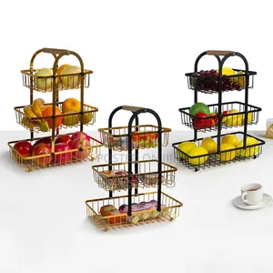 3 Tier Fruits Basket የአትክልት መደርደሪያ