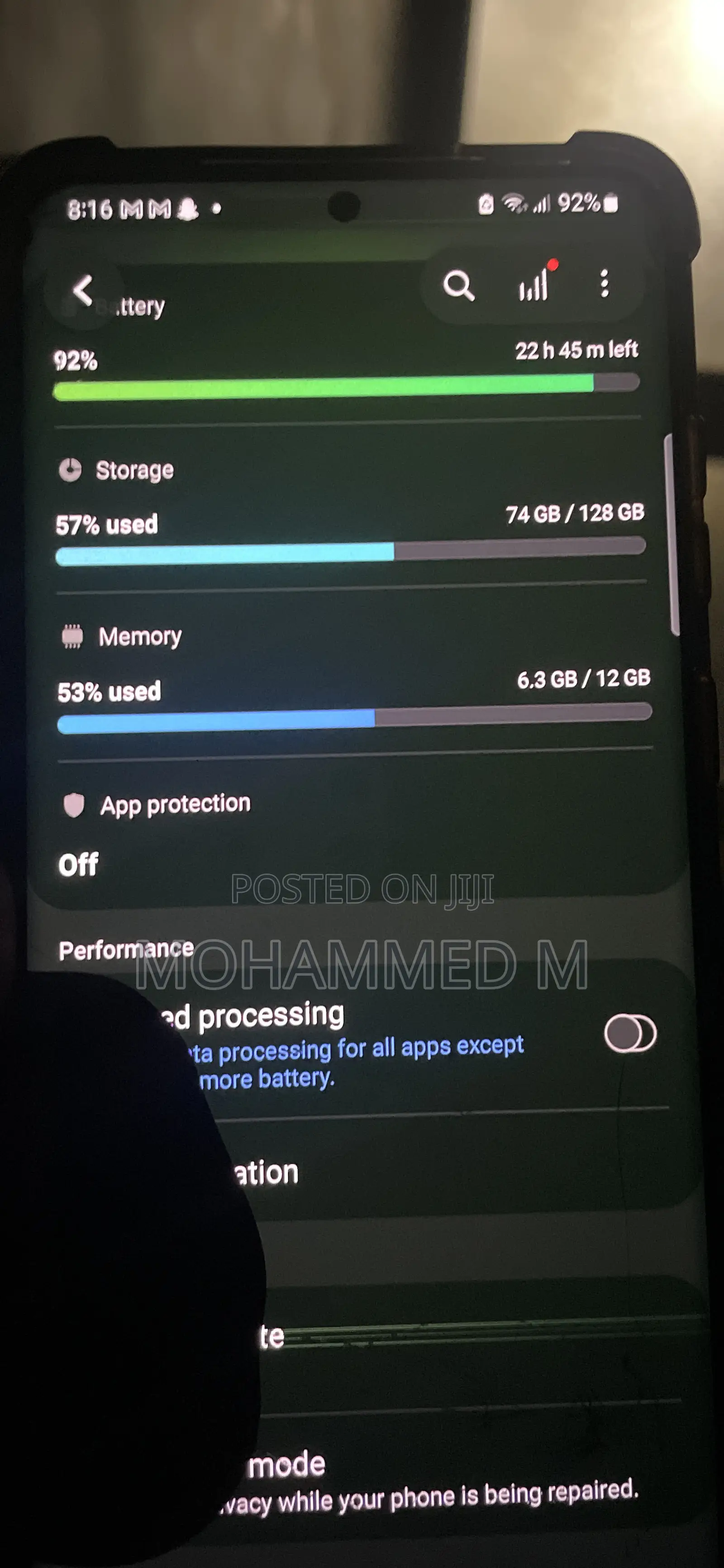Samsung Galaxy S20+ 5G 128 GB Black