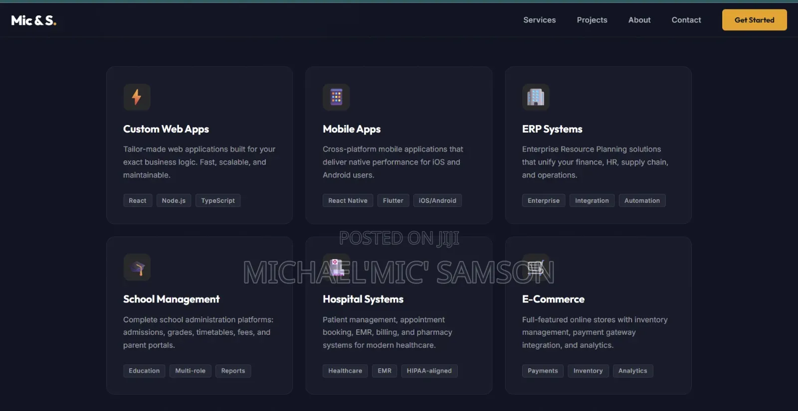 Website and Mobile App Development
