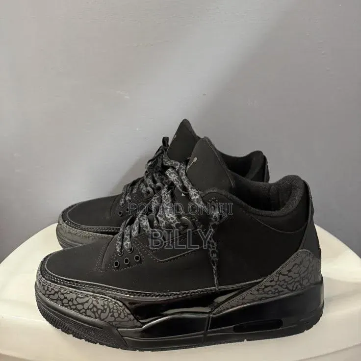 Jordan 3 Black Cat