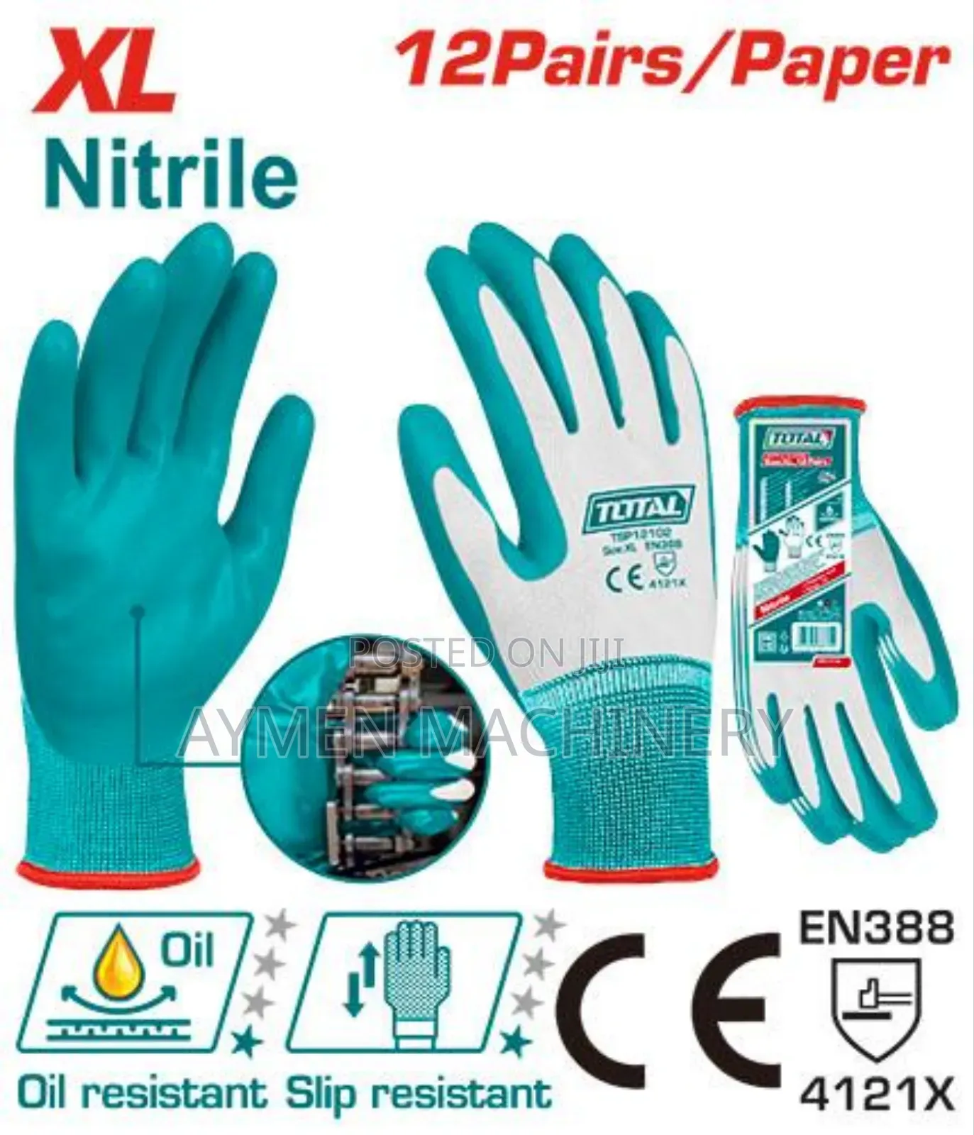 Total Nitrile Glove