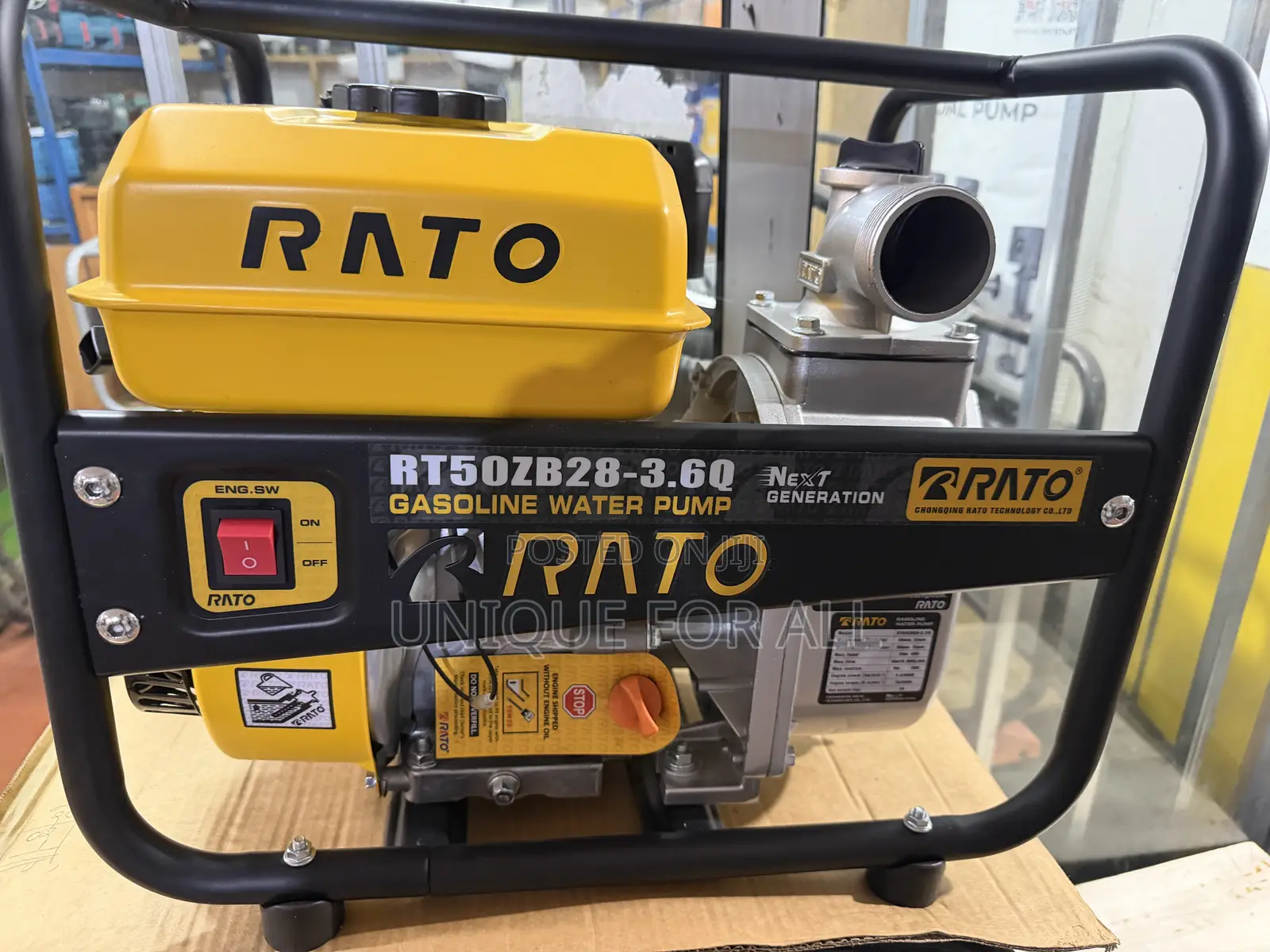 Rato RT50ZB28-3.6Q Gasoline Water Pump