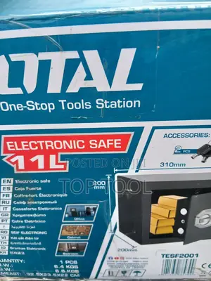 Total Tools Brand 11-Liter Electronic Digital Safe Box
