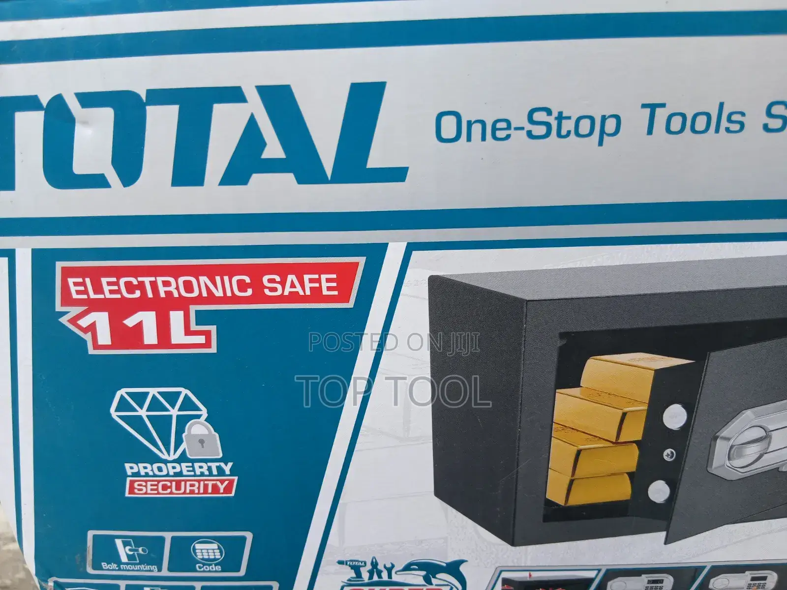 Total Tools Brand 11-Liter Electronic Digital Safe Box