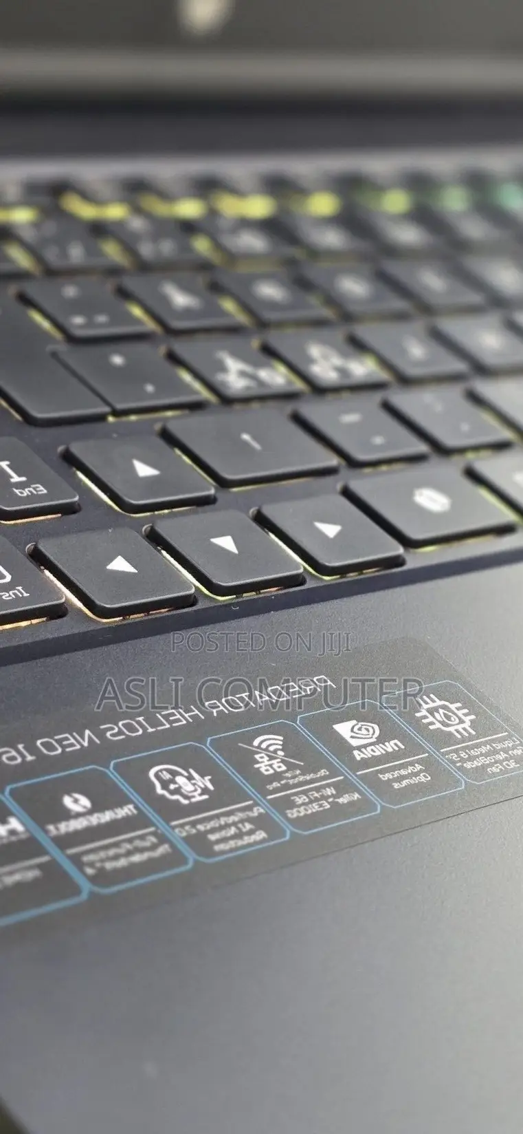 New Laptop Acer Predator Helios Neo 16 16GB Intel Core i9 SSD 512GB