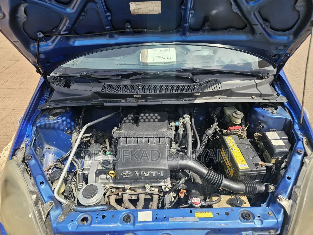 Toyota Vitz 2001 Blue