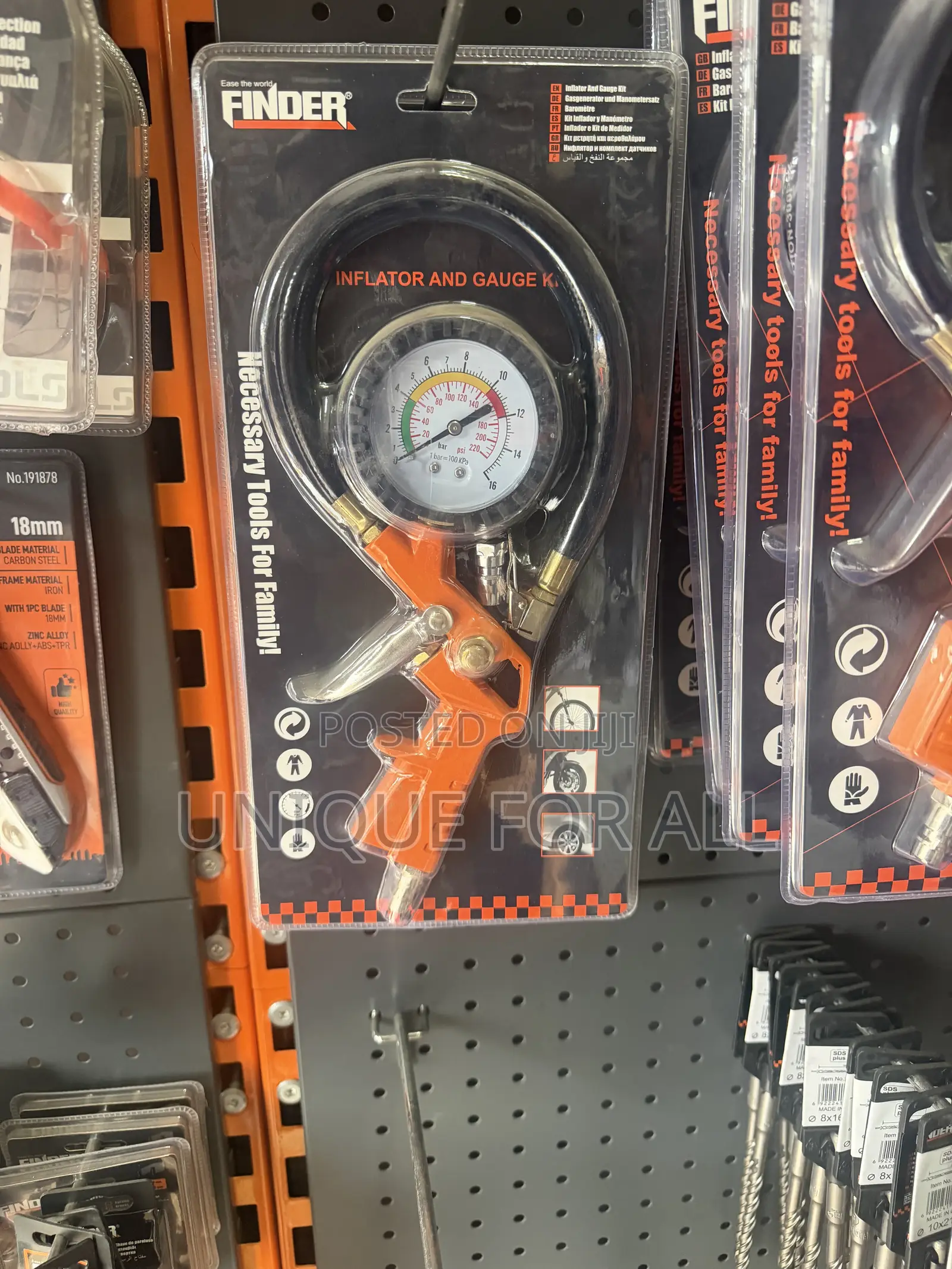 Finder Inflator and Gauge Kit