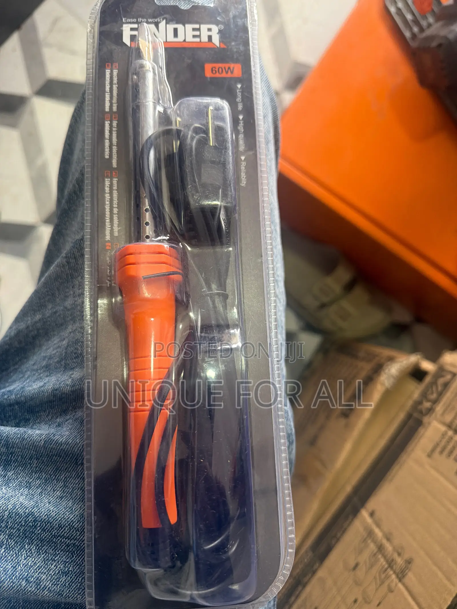 Finder 60W Electric Soldering Iron.