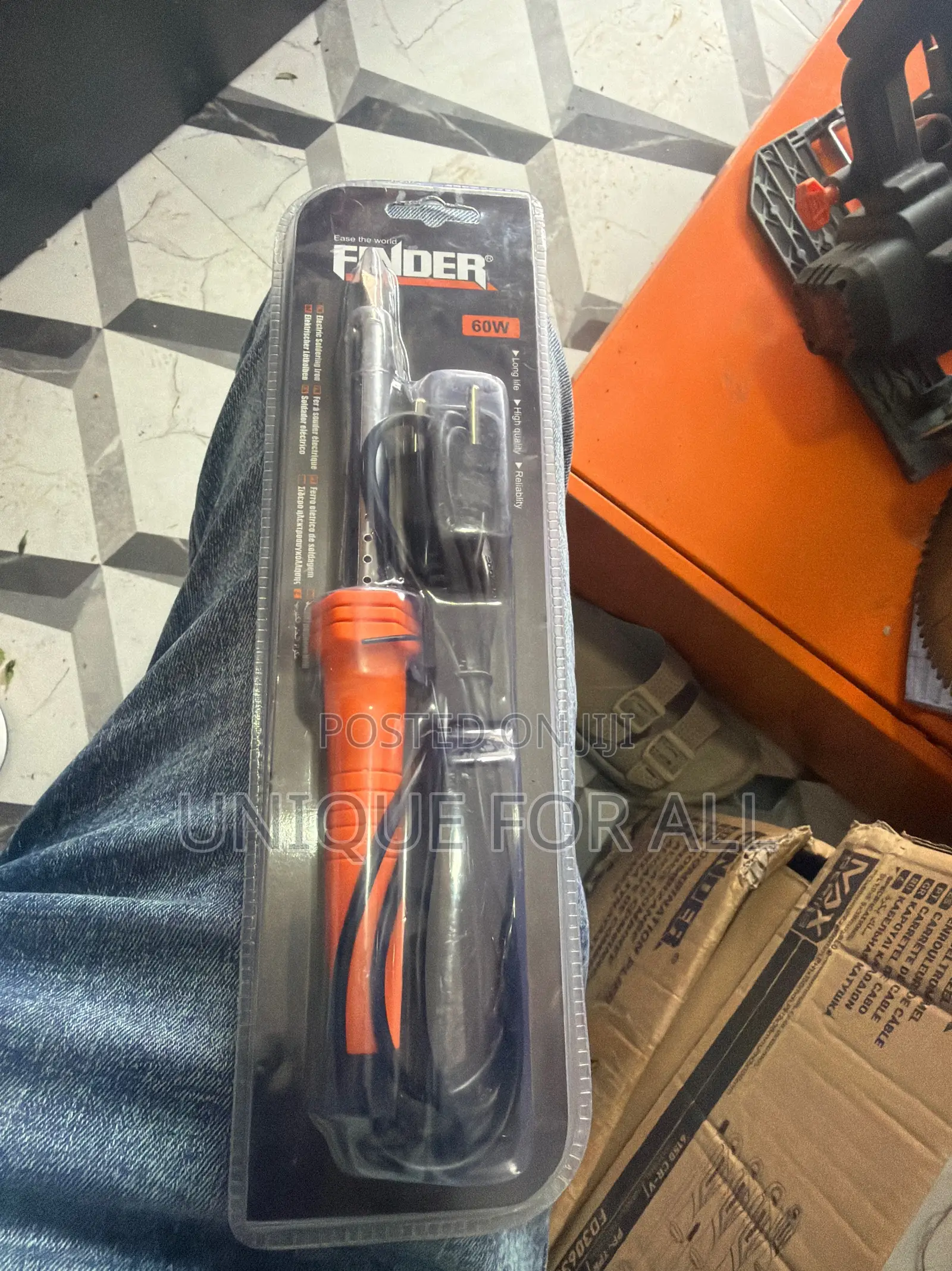 Finder 60W Electric Soldering Iron.