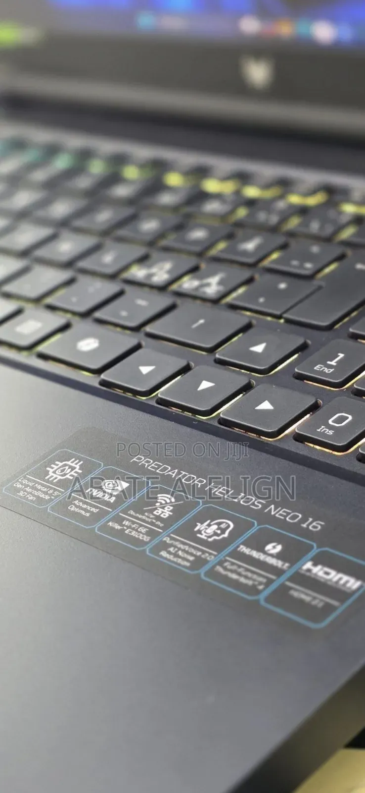 New Laptop Acer Predator Helios Neo 16 16GB Intel Core i9 SSD 1T