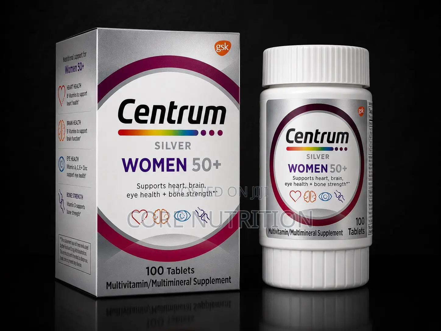 Centrum Silver Women 50+ 100 Tablets