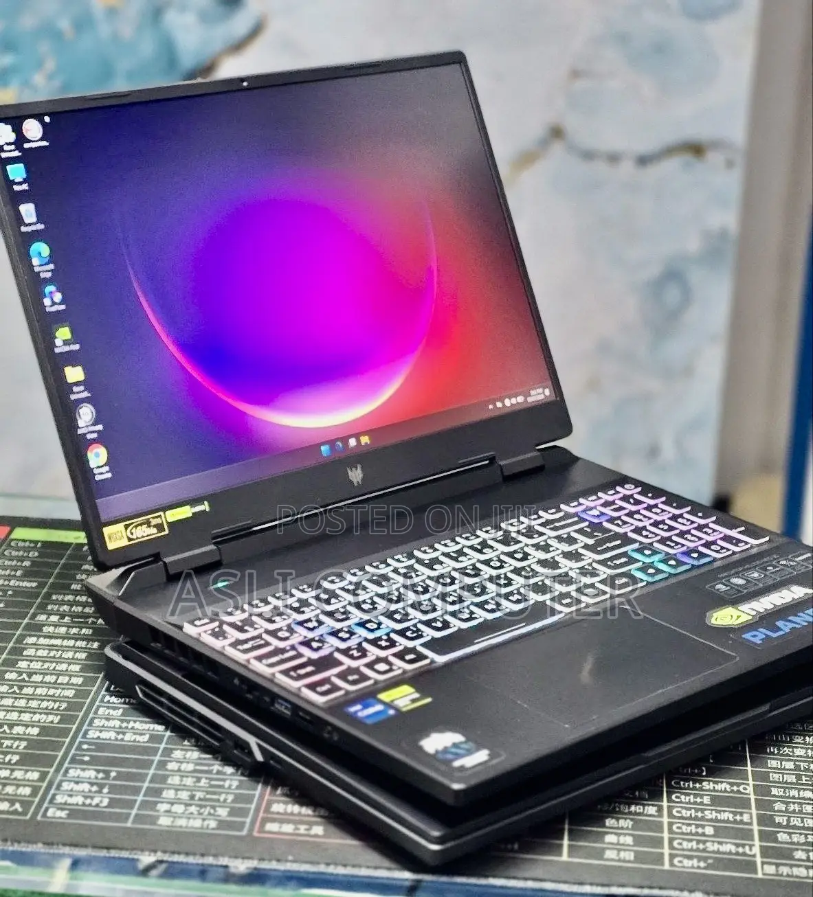 New Laptop Acer Predator Helios 16 16GB Intel Core i7 SSD 512GB