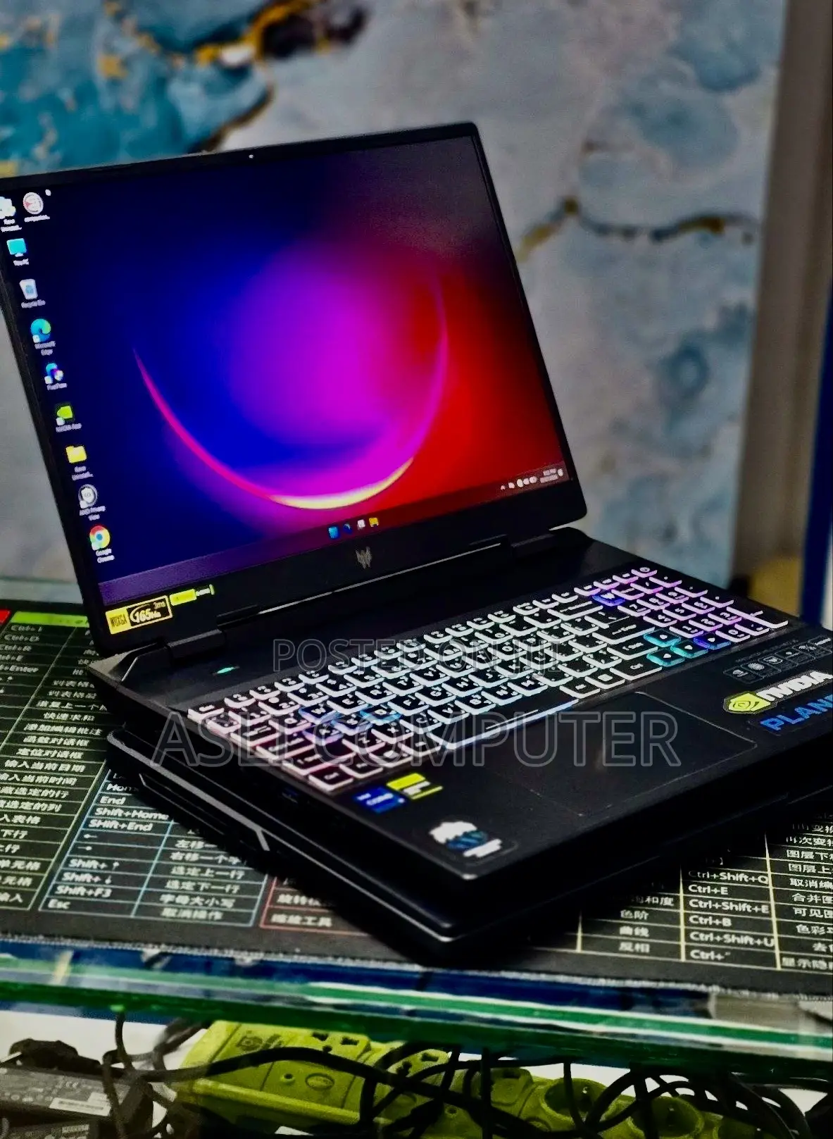 New Laptop Acer Predator Helios 16 16GB Intel Core i7 SSD 512GB