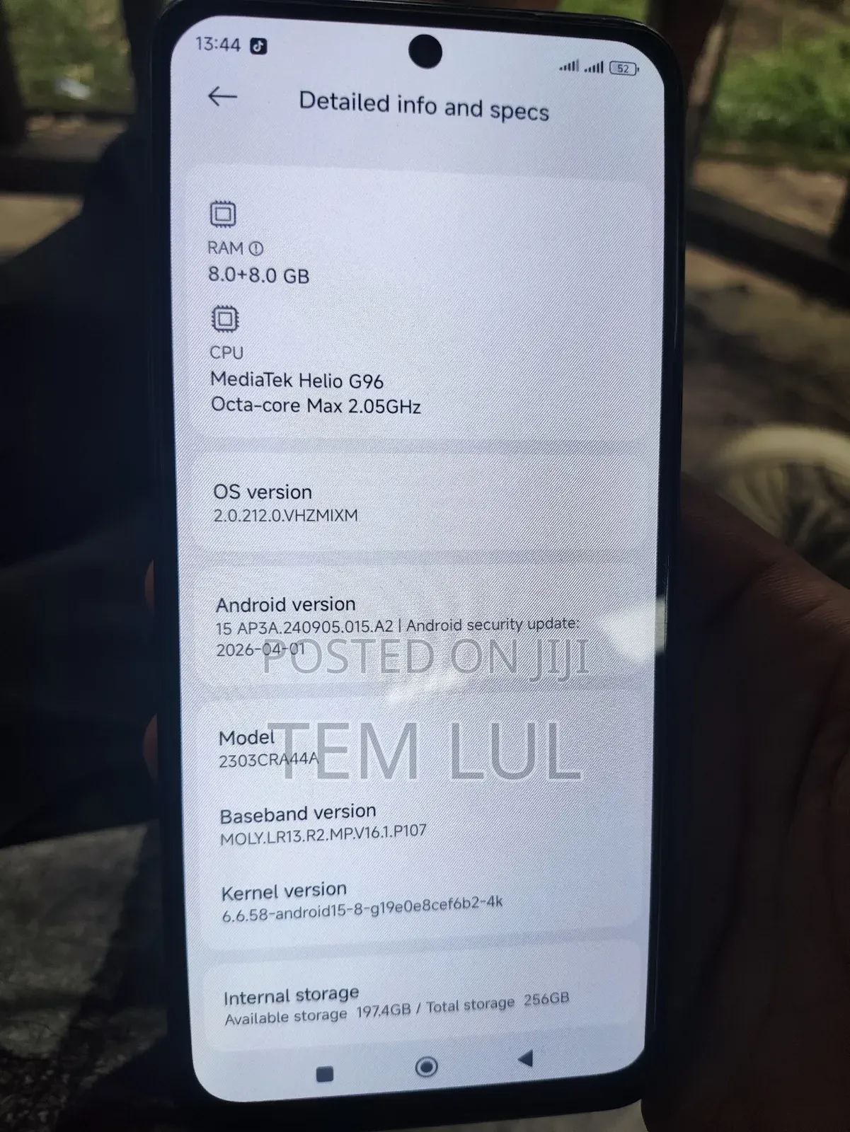 Xiaomi Redmi Note 12S 256 GB Black