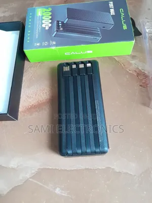 Power Bank Calus P207 Max Power Bank 20,000mAh 12W Charging ፓወር ባንክ