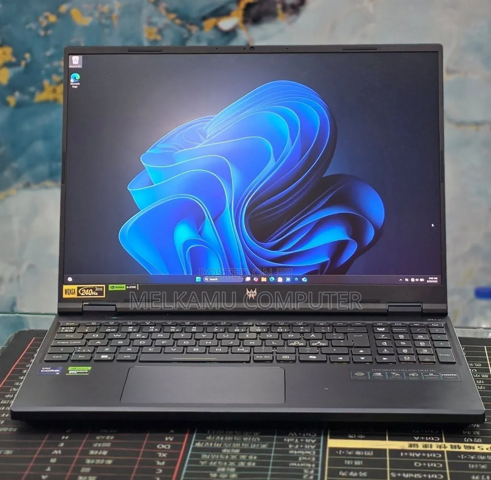 New Laptop Acer Predator Helios Neo 16 16GB Intel Core i9 SSD 1T