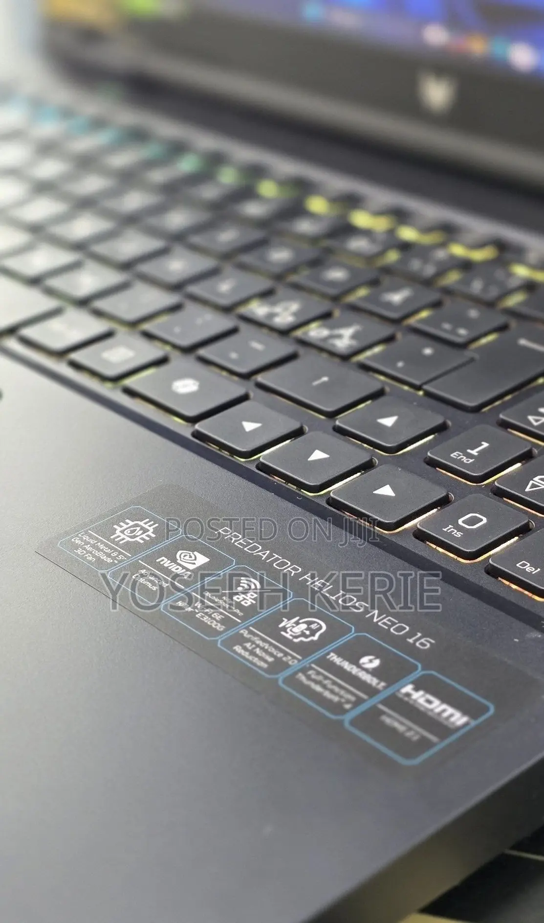 New Laptop Acer Predator Helios Neo 16 32GB Intel Core i9 SSD 1T