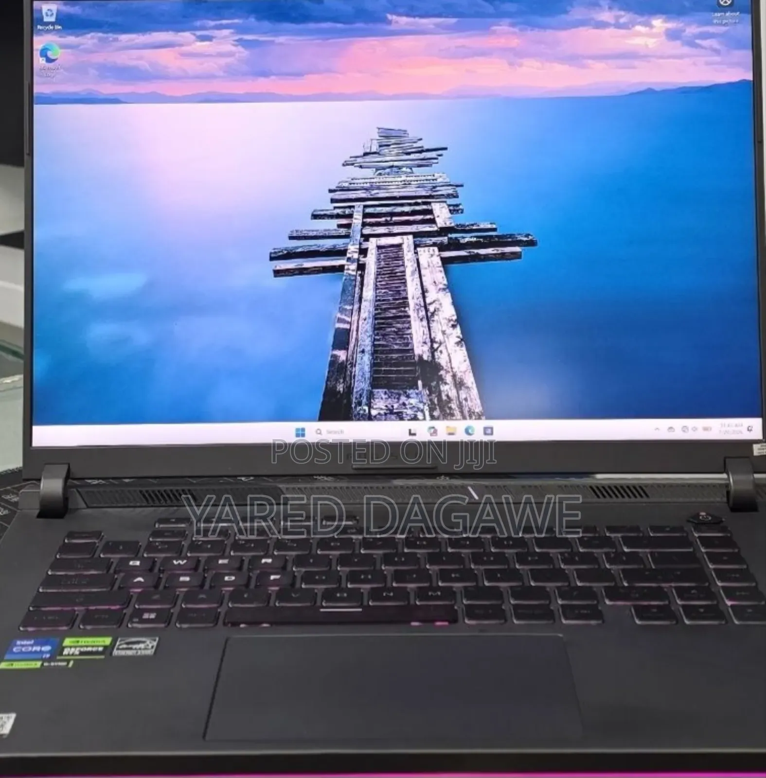 New Laptop Asus ROG Strix G16 G614 16GB Intel Core i7 SSD 1T